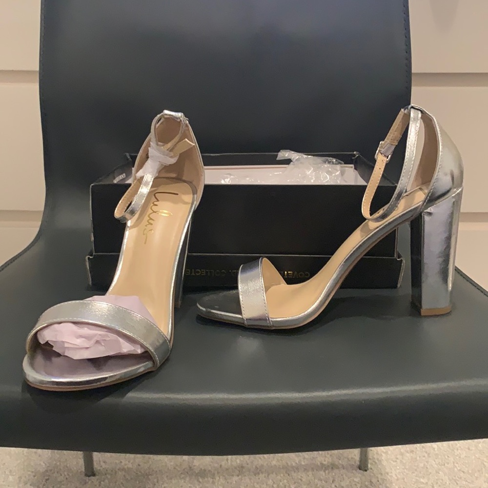 Lulu’s Taylor Silver Heels